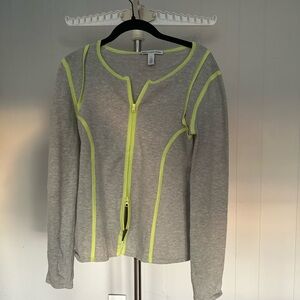 Cotton by Autumn Cashmere Sweater Grey / Green